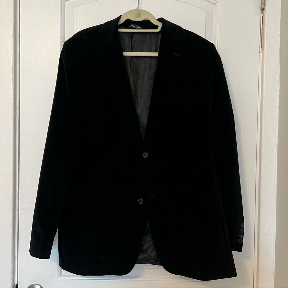 Velvet Hugo Boss Suit Jacket
